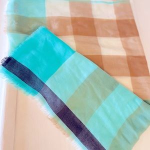 100% authentic silk Burberry scarf, never used once.